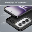 OPPO Reno12 Pro Global Carbon Fiber Texture TPU Case - Black - 6