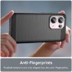 OPPO Reno13 Pro Global Carbon Fiber Brushed Texture TPU Case Black - 5