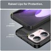 OPPO Reno13 Pro Global Carbon Fiber Brushed Texture TPU Case Black - 6