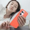 OPPO Reno13 Pro Global Red Carbon Fiber Brushed Texture TPU Case - 7