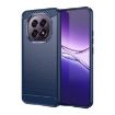 OPPO F29 5G Blue TPU Phone Case - Carbon Fiber Brushed Texture - 1
