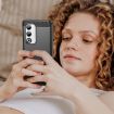 OPPO A5 5G Black Carbon Fiber Brushed Texture TPU Phone Case - 7