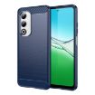 OPPO A5 5G Blue Carbon Fiber Brushed Texture TPU Phone Case Global - 1