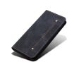 OPPO Reno14 5G Global Denim Texture Flip Leather Case - Black - 6
