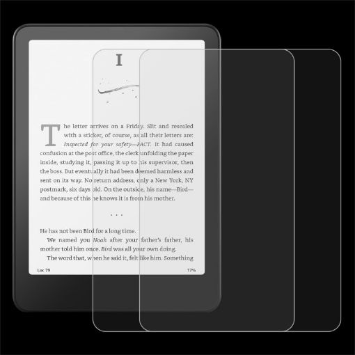 2-Pack Tempered Glass Screen Protector for Amazon Kindle Paperwhite 9H - 1