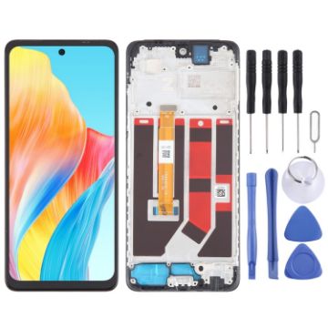 OPPO A1 5G 2023 OEM LCD Screen Digitizer Assembly with Frame - 1