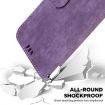 Infinix Hot 50 Pro+ 4G Purple Leather Embossed Phone Case - 7