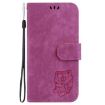 Infinix Hot 50 Pro+ 4G Rose Red Embossed Leather Phone Case - 3