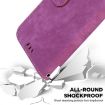 Infinix Hot 50 Pro+ 4G Rose Red Embossed Leather Phone Case - 7