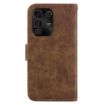 Infinix Note 50 Pro+ Brown Little Tiger Embossed Leather Phone Case - 4