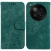 Infinix Zero 40 4G/5G Green Little Tiger Embossed Leather Case - 1