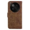 Infinix Zero 40 4G/5G Brown Little Tiger Embossed Leather Case - 4