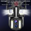 8MP HD IP66 Waterproof Outdoor WiFi Camera, Dual Light, EU Plug - 6