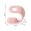 U-Shaped Silicone Charging Holder for Apple Watch Series - Colorful - 2