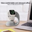 U-Shaped Silicone Charging Holder for Apple Watch Series - Colorful - 6