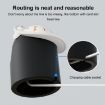 Bear Shaped Silicone Charging Base for Apple Watch Series - Grey - 2