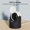 Bear Shaped Silicone Charging Base for Apple Watch Series - Brown - 3