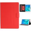 Samsung Galaxy Tab A 8.0 T350/T355C Red Leather Case with Card Slots - 1