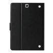 Samsung Galaxy Tab A 8.0 T350/T355C Black Leather Case with Card Slots - 3