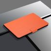 Samsung Galaxy Tab A 9.7 T550/T555C Orange Leather Flip Case with Card Slots - 7