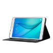 Samsung Galaxy Tab A 9.7 T550/T555C Dark Green Leather Flip Case - 5