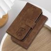 Tecno Camon 40 Pro 4G Brown Leather Embossed Phone Case - 2