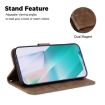 Tecno Camon 40 Pro 4G Brown Leather Embossed Phone Case - 6