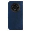 Tecno Spark 30 4G Dark Blue Embossed Leather Phone Case - 4