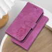 Tecno Spark 30 4G Rose Red Little Tiger Embossed Leather Case - 2