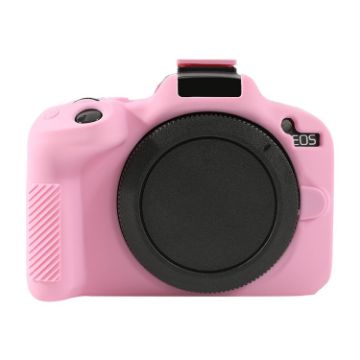 Canon EOS R50 Pink Soft Silicone Protective Case - Camera Accessory - 1