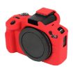 Canon EOS R50 Red Soft Silicone Protective Case - Camera Accessory - 4
