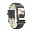 K80 1.57" Leather Band IP67 Smart Watch with Detachable Earphone (Black) - 2