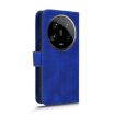 Xiaomi 14 Ultra Blue Magnetic Flip Leather Phone Case - Skin Feel - 3