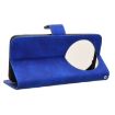 Xiaomi 14 Ultra Blue Magnetic Flip Leather Phone Case - Skin Feel - 5
