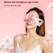 Disposable Heated Steam Eye Mask - Relieve Eye Fatigue, Cherry Blossoms, 10/Box - 4