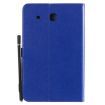 Samsung Galaxy Tab E9.6 T560 Cat Bee Embossed Shockproof Leather Case Blue - 3