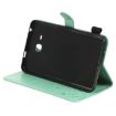 Samsung Galaxy Tab A7.0 T280 Green Cat Bee Embossed Leather Case - 6