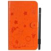 Samsung Galaxy Tab A7.0 T280 Cat Bee Embossed Shockproof Leather Case - 2