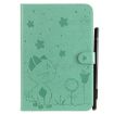 Samsung Galaxy Tab A8.0 T350 Green Leather Case with Holder & Card Slots - 2