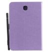 Samsung Galaxy Tab A8.0 T350 Purple Leather Case with Holder & Slots - 3