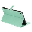 Samsung Galaxy Tab A9.7 T550 Green Cat Bee Embossed Leather Case - 5