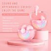 ONIKUMA T35 Pink Bluetooth 5.1 TWS Wireless Gaming Earphone - 4