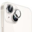 iPhone 15/15 Plus MOMAX Eagle Eye Lens Glass Film - Silver Cover - 1