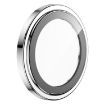 iPhone 15/15 Plus MOMAX Eagle Eye Lens Glass Film - Silver Cover - 2