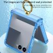Samsung Galaxy Z Flip7 5G Silicone Case with Ring Holder - Transparent - 7