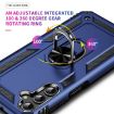 Samsung Galaxy A25 5G Shockproof Blue TPU + PC Case with Holder - 6