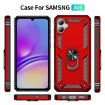 Samsung Galaxy A05 Shockproof Red TPU + PC Case with Holder - 2