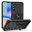 Samsung Galaxy A05s Shockproof TPU + PC Case with Holder - Black - 1