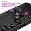 Samsung Galaxy A05s Shockproof TPU + PC Case with Holder - Black - 5