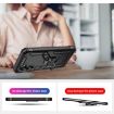 Samsung Galaxy A05s Shockproof TPU + PC Case with Holder - Black - 7